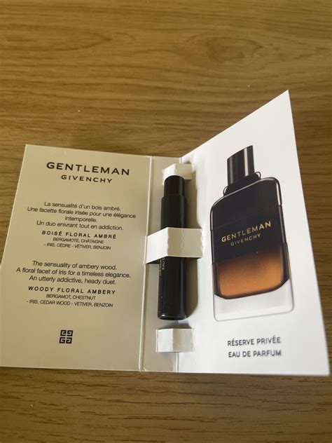 givenchy gentlemen|gentleman givenchy sample.